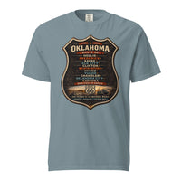 Route 66 Oklahoma Towns Shirt | 100 Year Anniversary Comfort Colors Tee | Vintage Mother Road Graphic T-Shirt | Retro Americana Travel Shirt