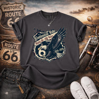 Route 66 Centennial Ride Shirt Eagle Americana Tee Vintage Highway 66 Graphic T Shirt Mother Road 100 Years 1926 2026 Biker Tee
