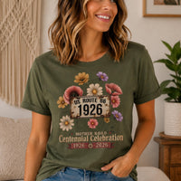Route 66 Centennial Shirt Floral Route 66 Tee Mother Road 100 Years Shirt Vintage Road Trip Shirt Retro Americana Gift 1926 2026