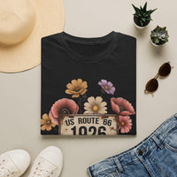 Route 66 Centennial Shirt Floral Route 66 Tee Mother Road 100 Years Shirt Vintage Road Trip Shirt Retro Americana Gift 1926 2026