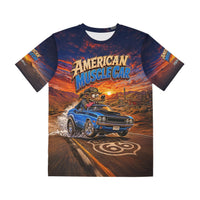 1970 Challenger T/A Shirt, Mopar Muscle Car Wearable Art, Route 66 Racing Tee, Six Pack 340 Classic Car Shirt Gift