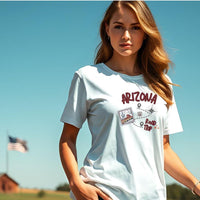Arizona Road Trip TShirt, Casual Graphic Tee, Travel Shirt, Summer Route 66 Wear, Vacation Gift for Adventure Lovers, Southwest Souvenir Top