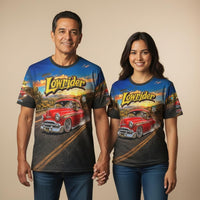 Chevy Bomb Lowrider Shirt Route 66 Wearable Art Tee Classic 50s Chevy Car Shirt Low Slow Cruiser Gift for Car Lovers