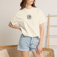 Route 66 Embroidered Shirt Minimalist Mother Road Tee Vintage Route 66 Desert Mountain Shirt Americana Road Trip Gift
