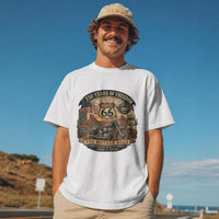 Route 66 Centennial Shirt, Highway 66 100 Year Tee, 250 Years Of Freedom Shirt, Vintage Route 66 Shirt, Americana Road Trip Unisex T-shirt