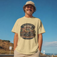 Route 66 Centennial Shirt, Highway 66 100 Year Tee, 250 Years Of Freedom Shirt, Vintage Route 66 Shirt, Americana Road Trip Unisex T-shirt
