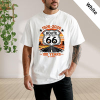 Route 66 Centennial Shirt | Vintage Americana Road Trip Graphic Tee