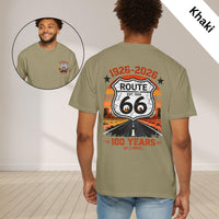 Route 66 Centennial T-Shirt | Vintage Road Trip Americana Tee