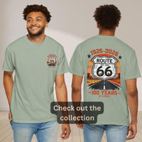 Route 66 Centennial Shirt | Vintage Americana Road Trip Graphic Tee