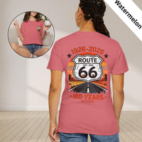 Route 66 Centennial T-Shirt | Vintage Road Trip Americana Tee