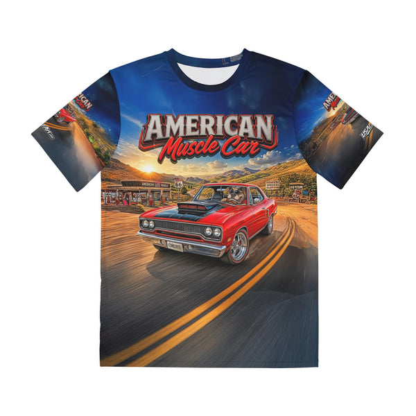 70 Plymouth Road Runner Shirt, American Muscle Car Wearable Art Tee, Classic Mopar Style Gift for Car Guys, Route 66 Apparel