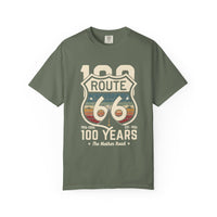 Route 66 100 Years Vintage Highway Sign T-shirt