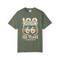 Route 66 100 Years Vintage Highway Sign T-shirt