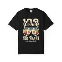 Route 66 100 Years Vintage Highway Sign T-shirt