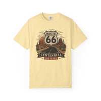 Route 66 Centennial Shirt, Vintage Route 66 100 Years T-Shirt, Retro Americana Road Trip Tee, Graphic Desert Highway Tshirt, Comfort Colors