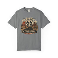 Route 66 Centennial Shirt, Vintage Route 66 100 Years T-Shirt, Retro Americana Road Trip Tee, Graphic Desert Highway Tshirt, Comfort Colors