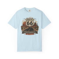 Route 66 Centennial Shirt, Vintage Route 66 100 Years T-Shirt, Retro Americana Road Trip Tee, Graphic Desert Highway Tshirt, Comfort Colors
