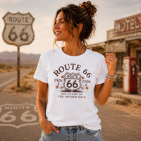 Route 66 Centennial Shirt 1926 2026 Mother Road Tee Vintage Route 66 Gift Historic Highway Shirt Road Trip Graphic Tee