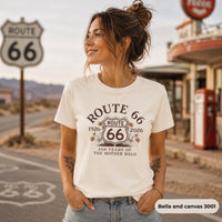 Route 66 Centennial Shirt 1926 2026 Mother Road Tee Vintage Route 66 Gift Historic Highway Shirt Road Trip Graphic Tee