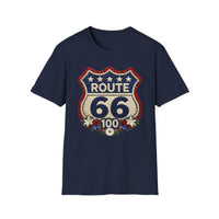 Route 66 100th Anniversary Shirt, Floral Route 66 Tee, Patriotism Gift, USA Road Trip