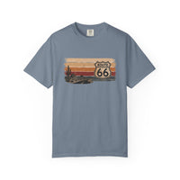 Route 66 Retro Sunset Shirt Route 66 Centennial Tee Vintage Americana Shirt Road Trip Gift Route 66 1926 2026 Mens Tee