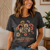Route 66 Centennial Shirt Floral Route 66 Tee Mother Road 100 Years Shirt Vintage Road Trip Shirt Retro Americana Gift 1926 2026