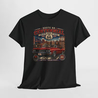 Bigfoot Route 66 Centennial T-Shirt 2026 | Vintage Style Road Trip Graphic Tee | Mother Road 100th Anniversary Gift for Him & Her | Retro