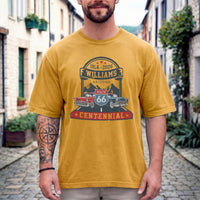 Route 66 Centennial Shirt | Williams Arizona Vintage Car Tee | 1926-2026 Anniversary T-Shirt | Comfort Colors Retro Americana Top