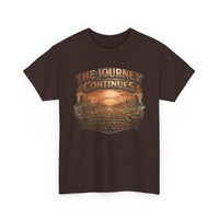 Route 66 Centennial Shirt, The Journey Continues Retired T-Shirt, Vintage Copper Route 66 Road Trip Tee, 100th Anniversary Mother Road Gift
