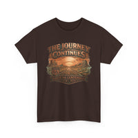 Route 66 Centennial Shirt, The Journey Continues Retired T-Shirt, Vintage Copper Route 66 Road Trip Tee, 100th Anniversary Mother Road Gift