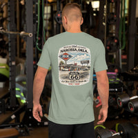 Route 66 Narcissa Oklahoma Centennial T-Shirt (1926-2026)