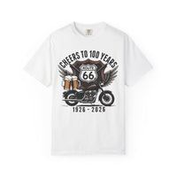 Route 66 100 Years Shirt Vintage Americana T Shirt Centennial Celebration Road Trip Beer Lover Gift Cheers to 100 Years