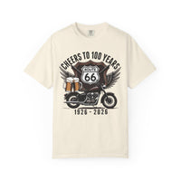 Route 66 100 Years Shirt Vintage Americana T Shirt Centennial Celebration Road Trip Beer Lover Gift Cheers to 100 Years