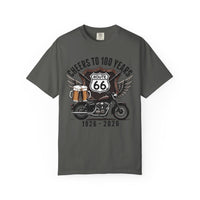 Route 66 100 Years Shirt Vintage Americana T Shirt Centennial Celebration Road Trip Beer Lover Gift Cheers to 100 Years