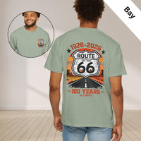Route 66 Centennial T-Shirt | Vintage Road Trip Americana Tee