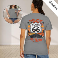 Route 66 Centennial T-Shirt | Vintage Road Trip Americana Tee