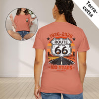 Route 66 Centennial T-Shirt | Vintage Road Trip Americana Tee
