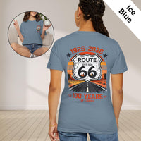 Route 66 Centennial T-Shirt | Vintage Road Trip Americana Tee