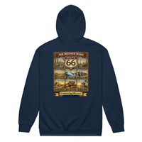 All 8 States RT66 HOODIE! Exclusive Design! Unisex heavy blend zip hoodie.