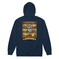 All 8 States RT66 HOODIE! Exclusive Design! Unisex heavy blend zip hoodie.