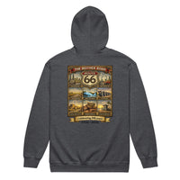 All 8 States RT66 HOODIE! Exclusive Design! Unisex heavy blend zip hoodie.