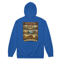 All 8 States RT66 HOODIE! Exclusive Design! Unisex heavy blend zip hoodie.