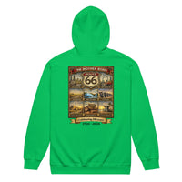 All 8 States RT66 HOODIE! Exclusive Design! Unisex heavy blend zip hoodie.