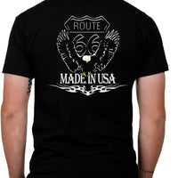 Route 66 T-shirt Custom Motorbike chopper vintage retro bike gift t-shirt , sweatshirt , hoodie