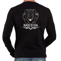 Route 66 T-shirt Custom Motorbike chopper vintage retro bike gift t-shirt , sweatshirt , hoodie