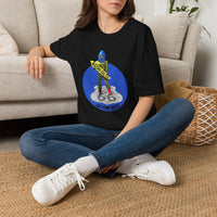 Get Your Kicks Muffler Men T-Shirt | Route 66 Astro Oil Man Graphic Tee | American Giant Collector Gift Tee