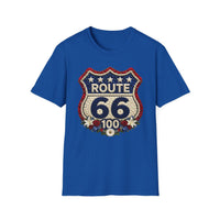 Route 66 100th Anniversary Shirt, Floral Route 66 Tee, Patriotism Gift, USA Road Trip