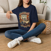 Route 66 Centennial Vintage Car T-Shirt | America's Mother Road 1926-2026