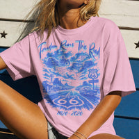 Route 66 Centennial T-shirt PNG, USA Historic Mother Road Digital Download, Gift for Road Travelers