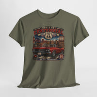 Bigfoot Route 66 Centennial T-Shirt 2026 | Vintage Style Road Trip Graphic Tee | Mother Road 100th Anniversary Gift for Him & Her | Retro